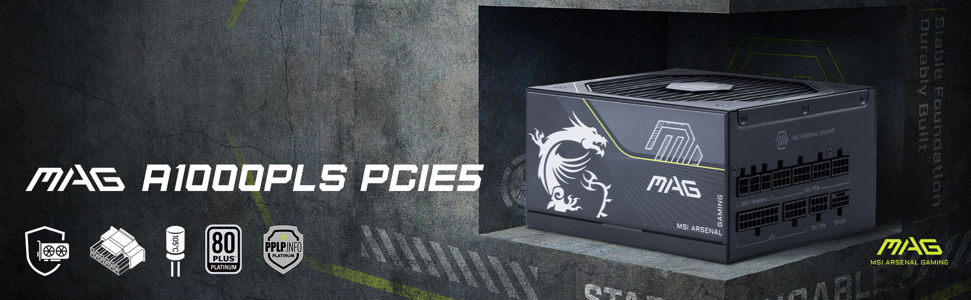 MAG A1000PLS PCIE5